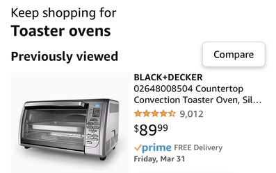 Black + Decker Toaster Oven for Sale in Florence, AZ - OfferUp