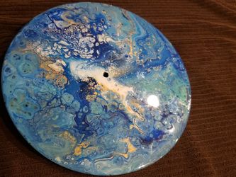 78 Record Acrylic Painted Myself With Epoxy Resin Coating Ready To Hang One Of Buy A Clock Insert Ready To Hang One Of A Kind