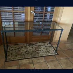 Glass Table.   Sofa,  Entry Bedroom   Christmas Holiday