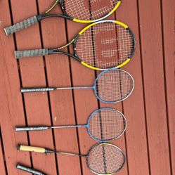 Tennis rackets