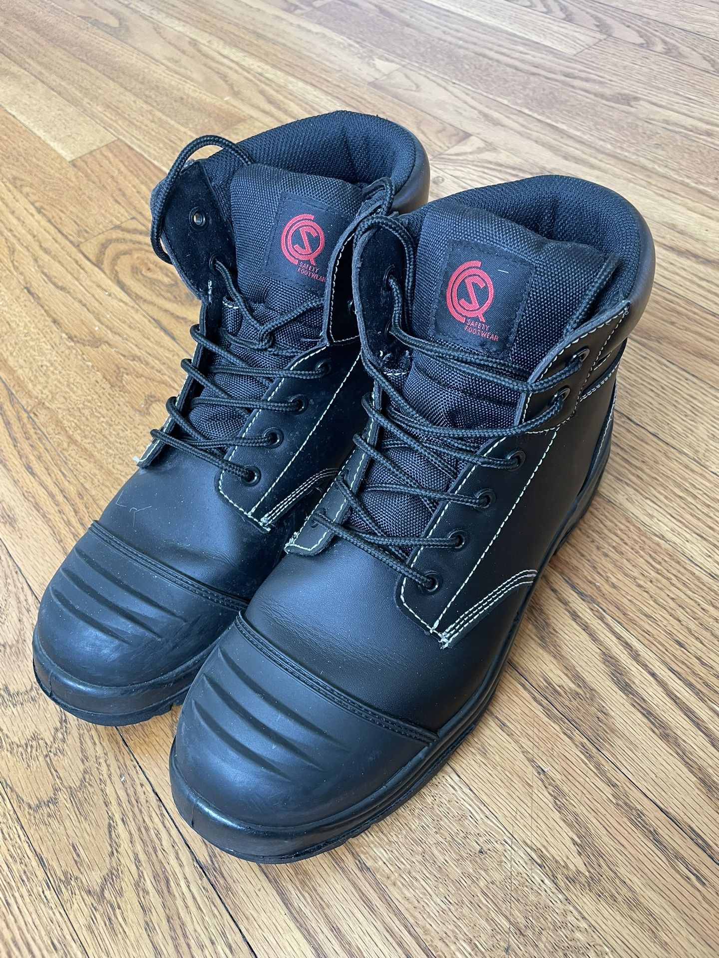 Safety Workwear Steel Toe Boots Men Size 11