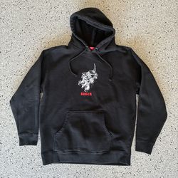 “BAKER” Skateboards Hoodie. Black Pullover. Nice Graphic. Size Large. Pre Owned