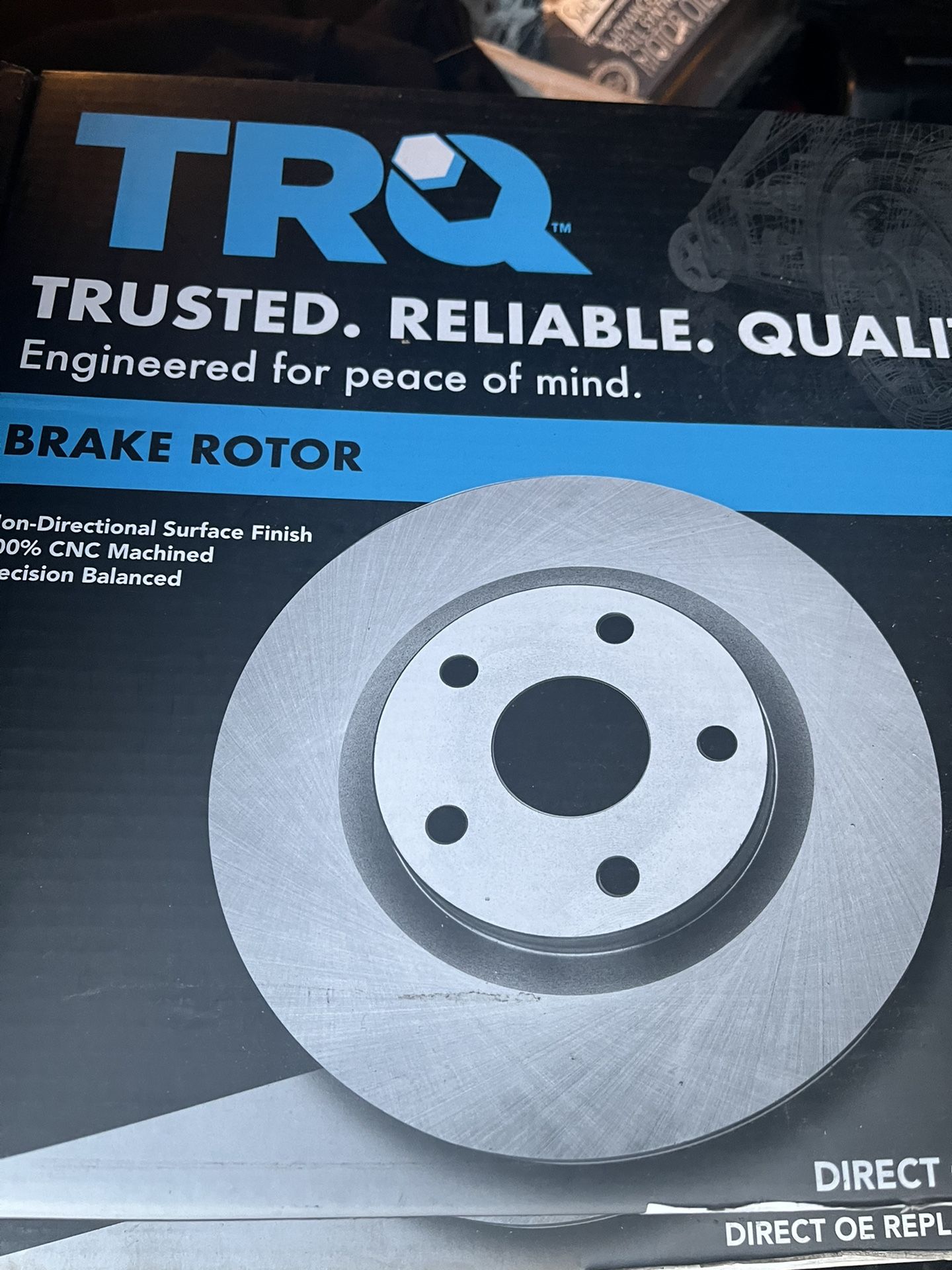 2002 Honda Accord Rear Rotors