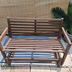 Porch GLIDER loveseat