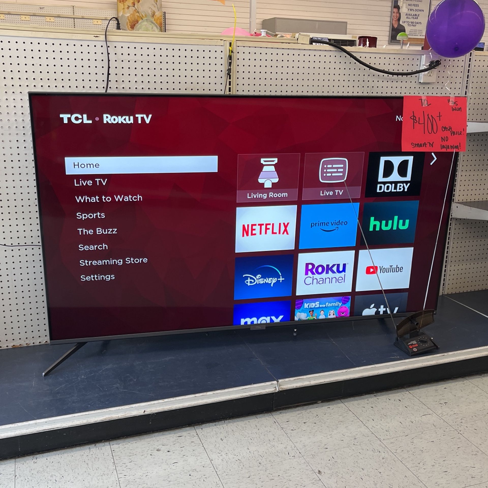 75” Roku Smart Tv