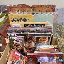 Harry Potter Collection Of Vintage Calendars And Other Memorabilia 