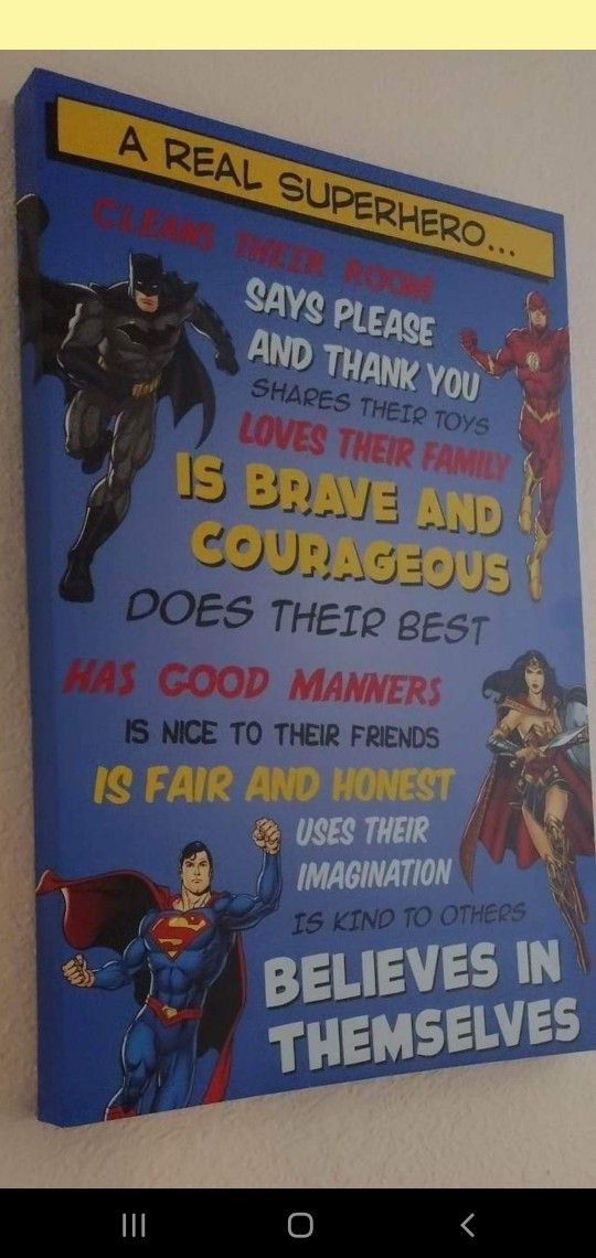 Kids Super Hero Theme Decor