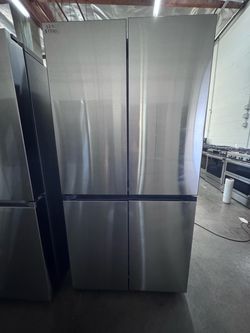 Stainless Steel 4-Door French Door Refrigerator