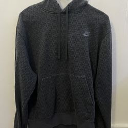 Nike Hoodie With All-Over Logo Print