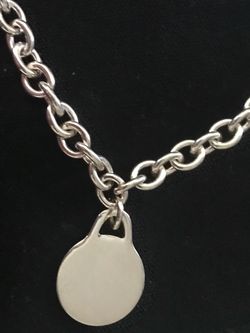 Plata 925.    Tifany.  Collar.