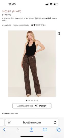 Women leopard pants