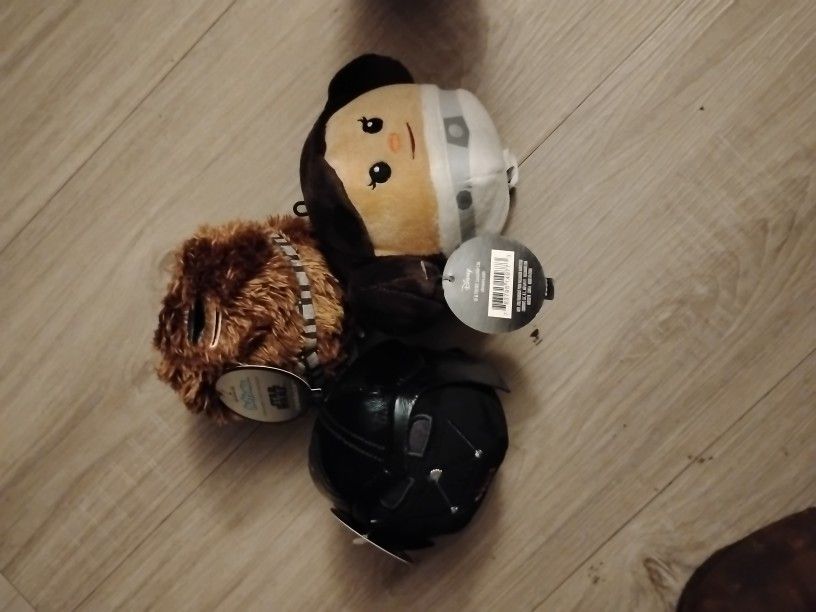 Star Wars Hallmark Fluff Balls And Solo Movie Cups