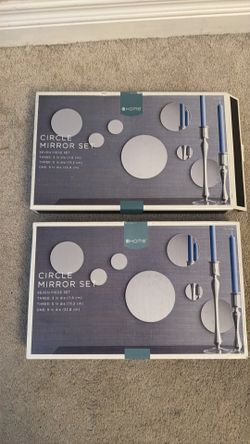 FREE! Target circle mirror set. Two sets