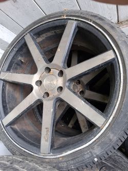 20 inch rims damaged