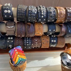 Handmade Leather Bracelets