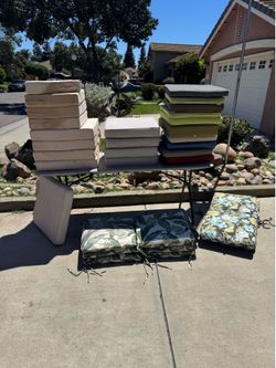Patio cushions $3 each