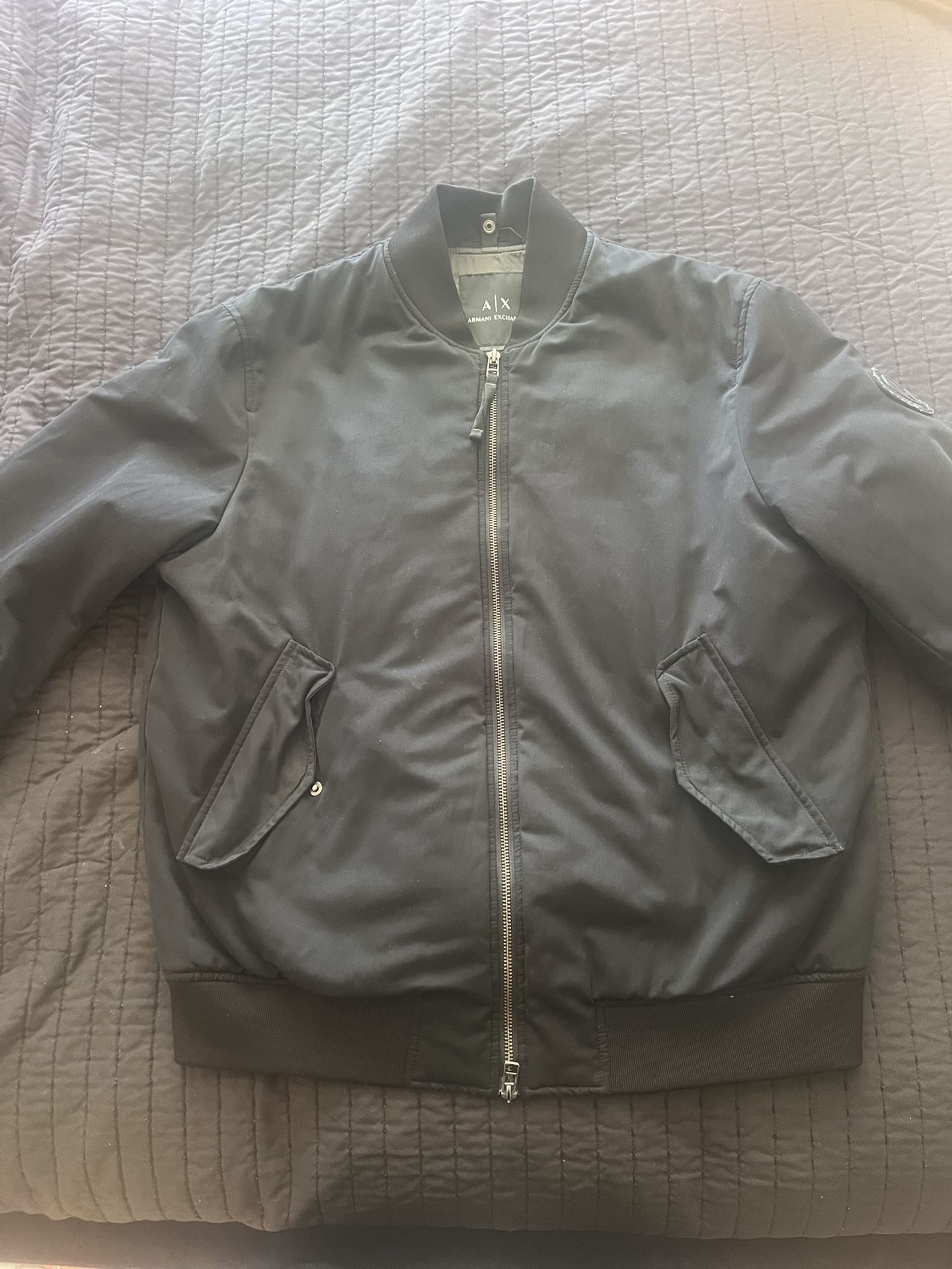 Armani Exchange Bomber Jacket Size Large