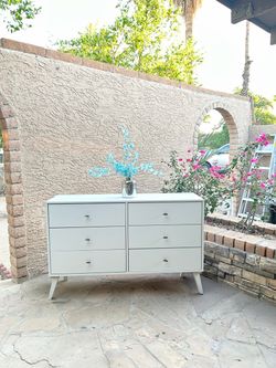 Modern white dresser