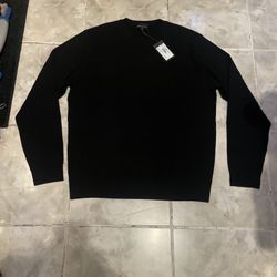 Emporio Armani Men’s Virgin Wool Sweater XXL Classic Pullover Knit MSRP $345 NWT