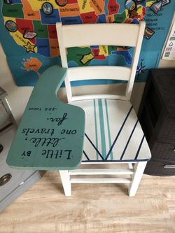 chair hand painted