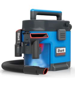 Shark VS100 MessMaster Portable Wet Dry Vacuum, Small Shop Vac, 1 Gallon, Corded