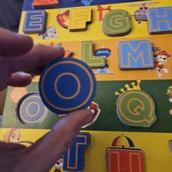 Wooden Alphabet Paw Patrol Puzzle 