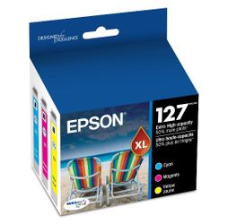Epson 127 XL Extra High Capacity Cyan Magenta Yellow