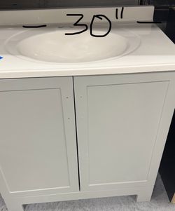 30” BATHROOM VANITY NEW