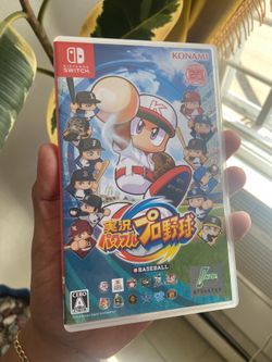 Nintendo Switch Jikkyo Powerful Pro Yakyu NPB Japan Baseball Game Japan Import