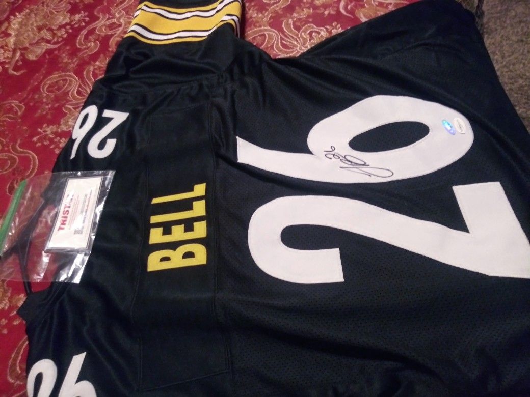 Brand New Pittsburgh Steelers Le'Veon Bell Autographed NFL Jersey