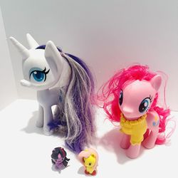 My Little Pony Magical Maine Rarity & Pinky Pie Pony Lot!