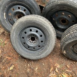 Pending https://offerup.com/redirect/?o=UFUuRnJlZQ==. Set Of 4 Universal fit Steele Rims