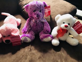 Valentine’s Plush Stuff Toys Brand New