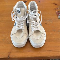 Vans Hi Top Suede And Canvas