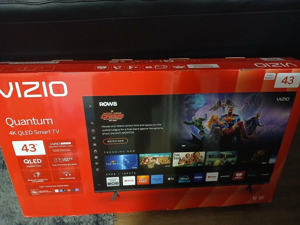 43" Smart TV Quantum 4k QLED