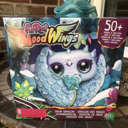 FurReal Mood Wings Snow Dragon BRAND NEW