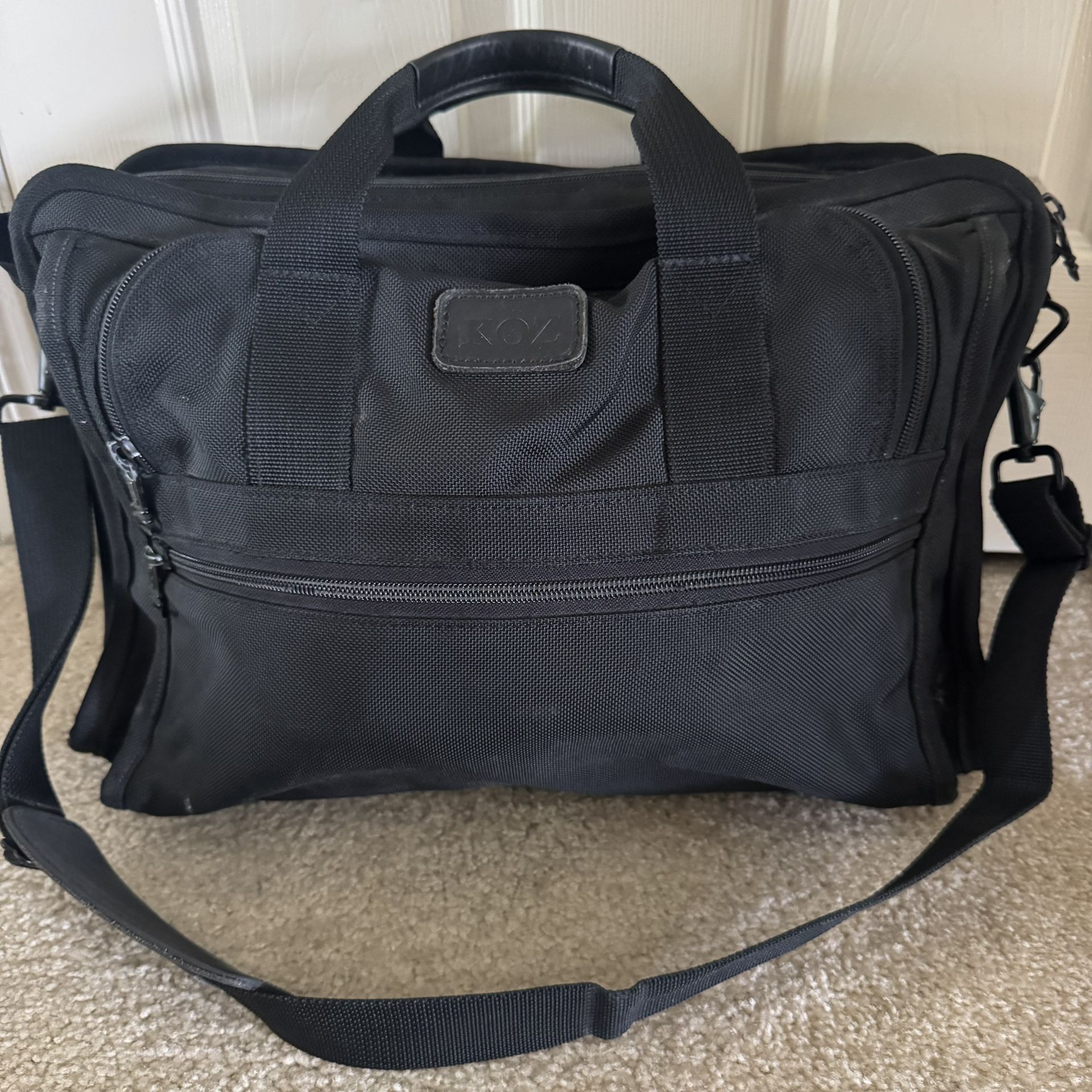 Tumi Alpha Ballistic Nylon Laptop Messenger Briefcase Bag