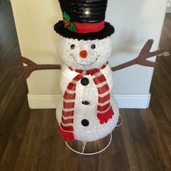 Christmas Light up Snowman 