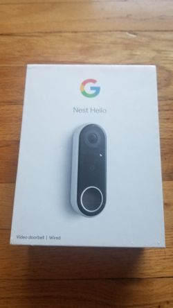 Holiday Sale! Google Nest Hello Doorbell (Wired) New! Sealed!