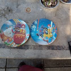 Vintage McDonald's Plates Very Collectibles S E T O F #2