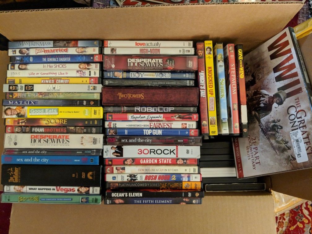 DVD Collection - Over 100 Titles