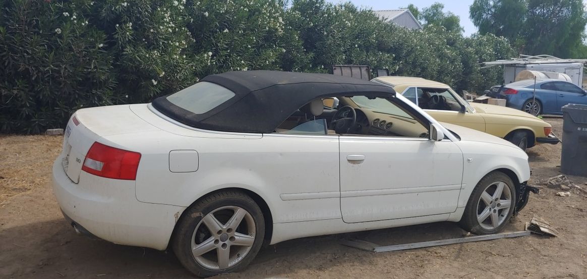 2007 A4 Cabriolet parting out