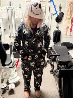 Size 8-10 Medium Nightmare Before Christmas Jack Skellington Onesie