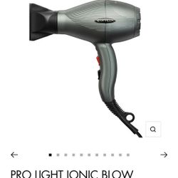 Ionic Blow Dryer - Sam Villa Pro Light - Sea Smoke