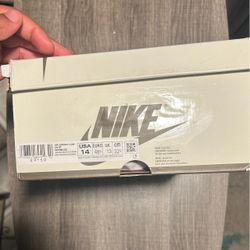 Travis Scott brown shoes size 14 brand new