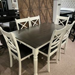 Dining Table and 6 chairs