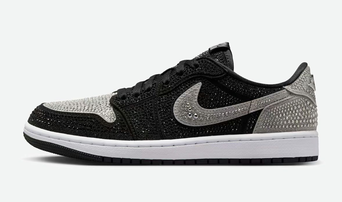 Women's Air Jordan 1 Low OG with Swarovski® Crystals