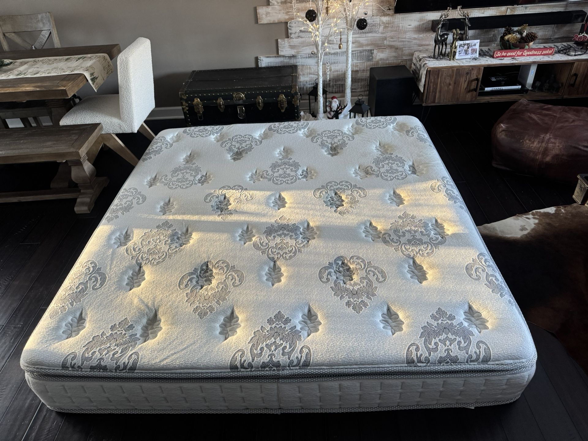 King Mattress, 12in, Medium/firm