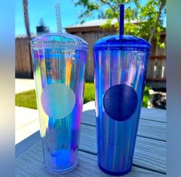 NWT Starbucks Iridescent Dome Collector Cups 