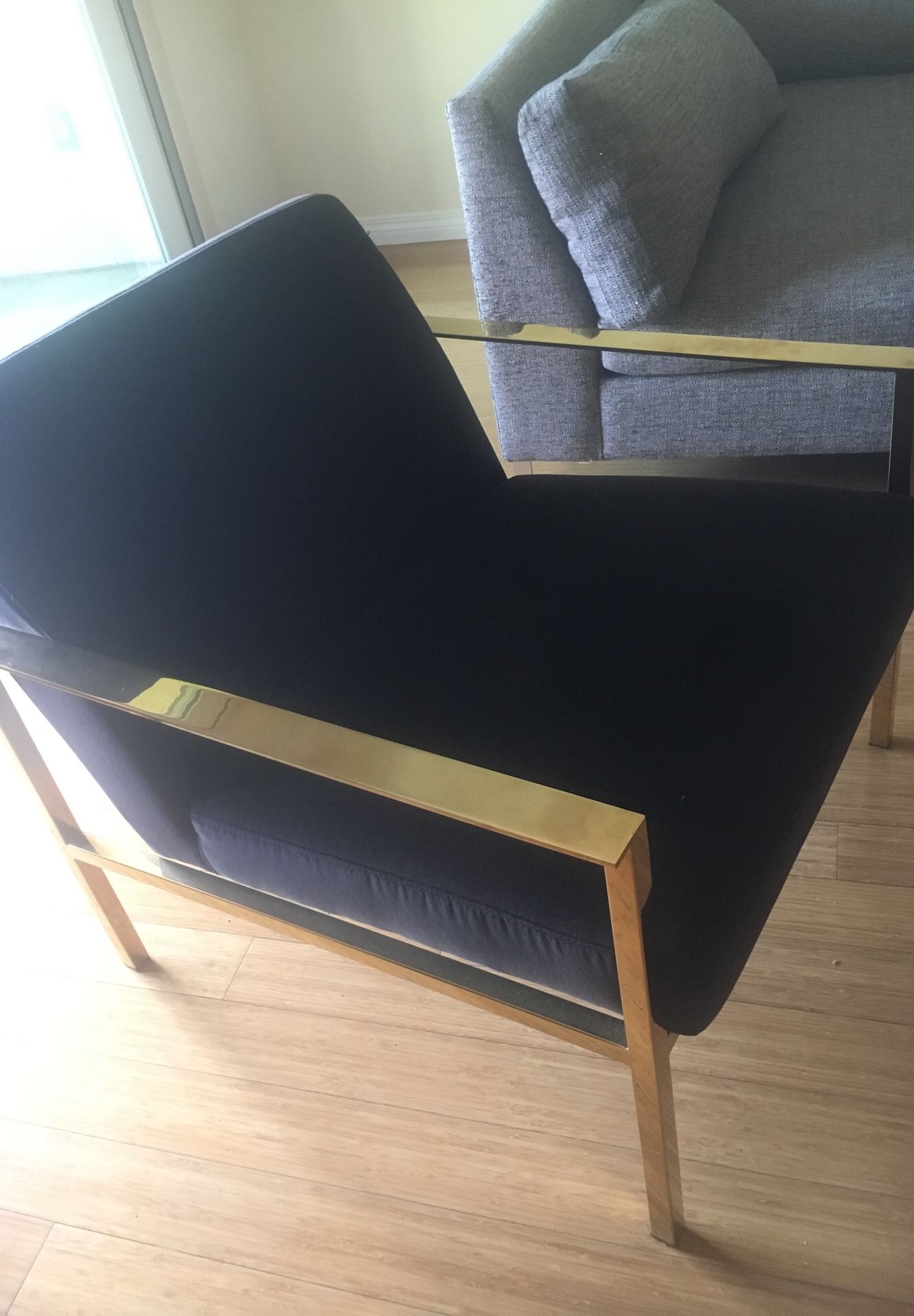 CB2 (Crate and Barrel 2) Carbon Chair